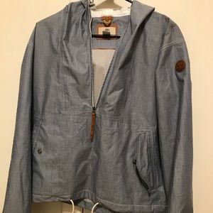 Like new Timberland zip up with hood
